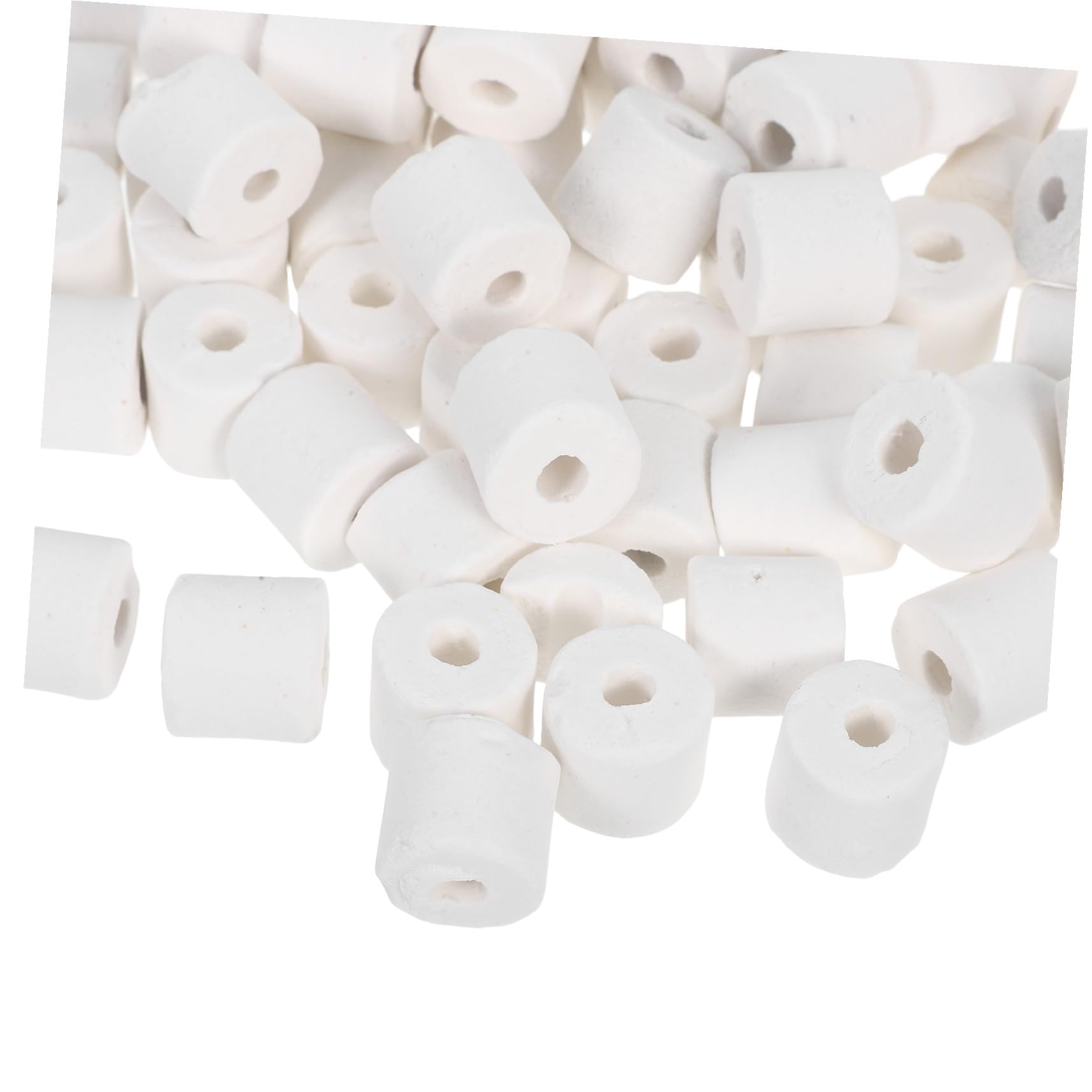 Yardwe Filtro Biológico de Anillos Cerámicos para Acuario y Estanque de Filtrante Duradero para Tanque de Tortugas y Sumidero Mejora Filtración Biológica y Fácil Mantenimiento