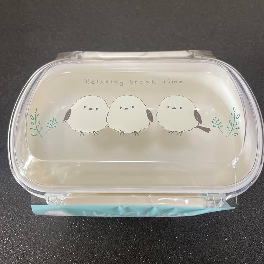 Amazon.co.jp: かわいいシマエナガちゃんのお弁当箱ランチ