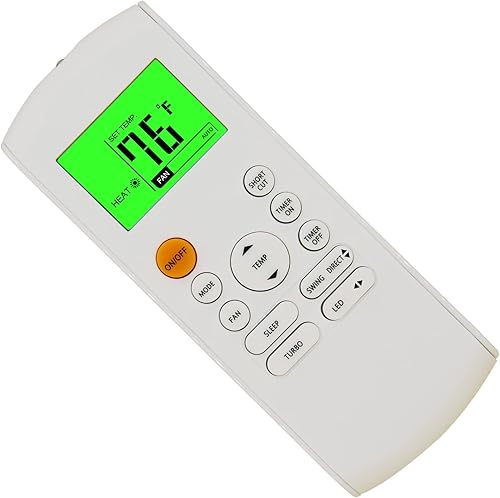 Miniatura 9 de Mando a Distancia de Repuesto para Aire Acondicionado MrCool A-18-HP-C-230B A-24-HP-C-230B A-24-HP-WMAH-230B A-12-HP-230B A-12-HP-WMAH-230B (con