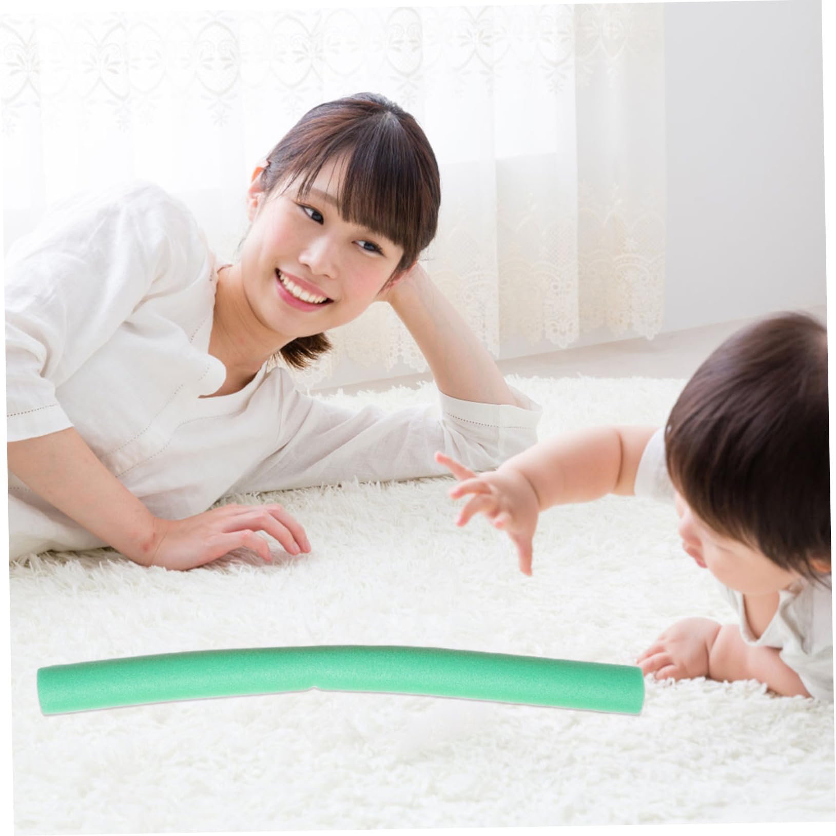 Kisangel 4 Pezzi Bastoncini in Spugna per Giochi Genitore-figlio, Design Sicuro e Leggero, per Attività di Gruppo e Allenamento Teamwork Bambini