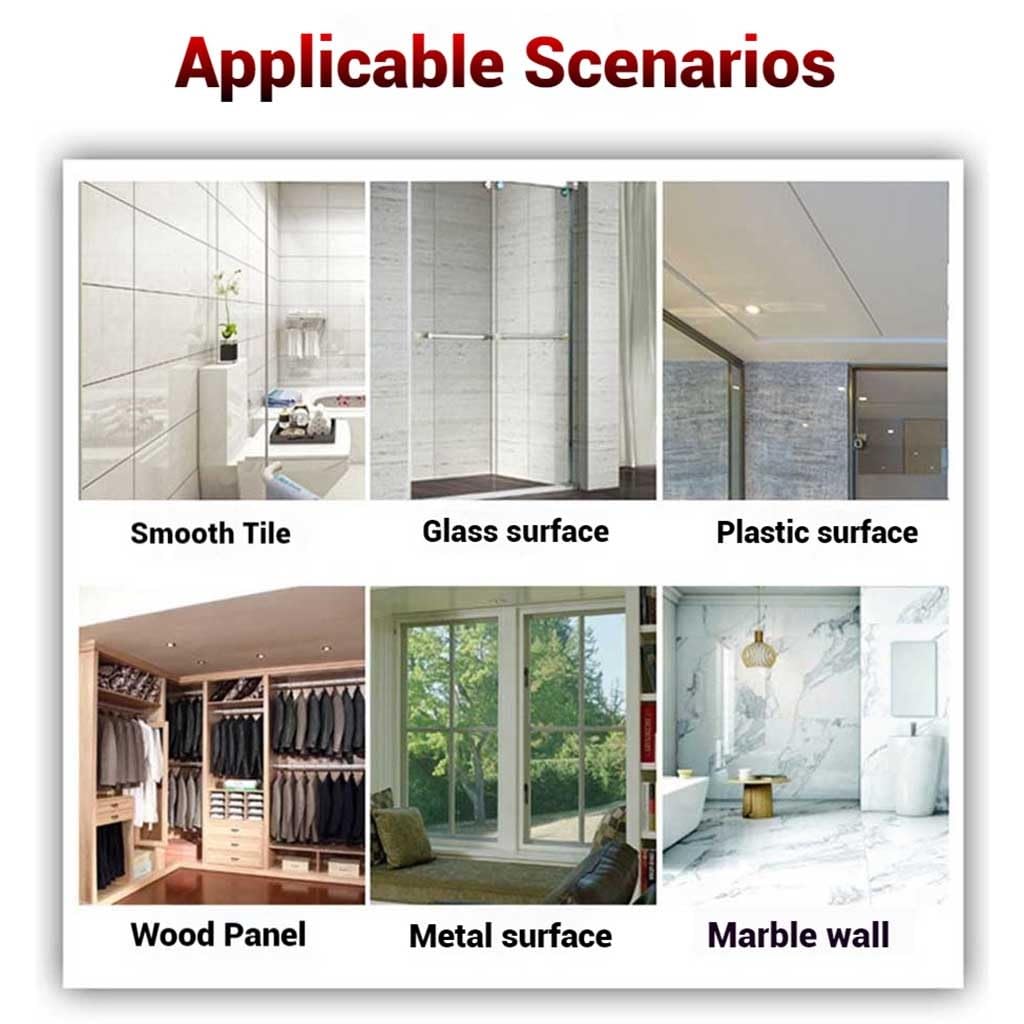 Tringle à rideau adhésive sans perçage, réglable de 1,2 m à 5 m, en aluminium, facile à installer, sans dommage, parfaite pour la décoration de la maison