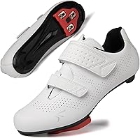 ULTIANT Peloton Compatible Cycling Shoes Men Women - Breathable Road Bike Shoes with Pre-Installed Delta Cleats
