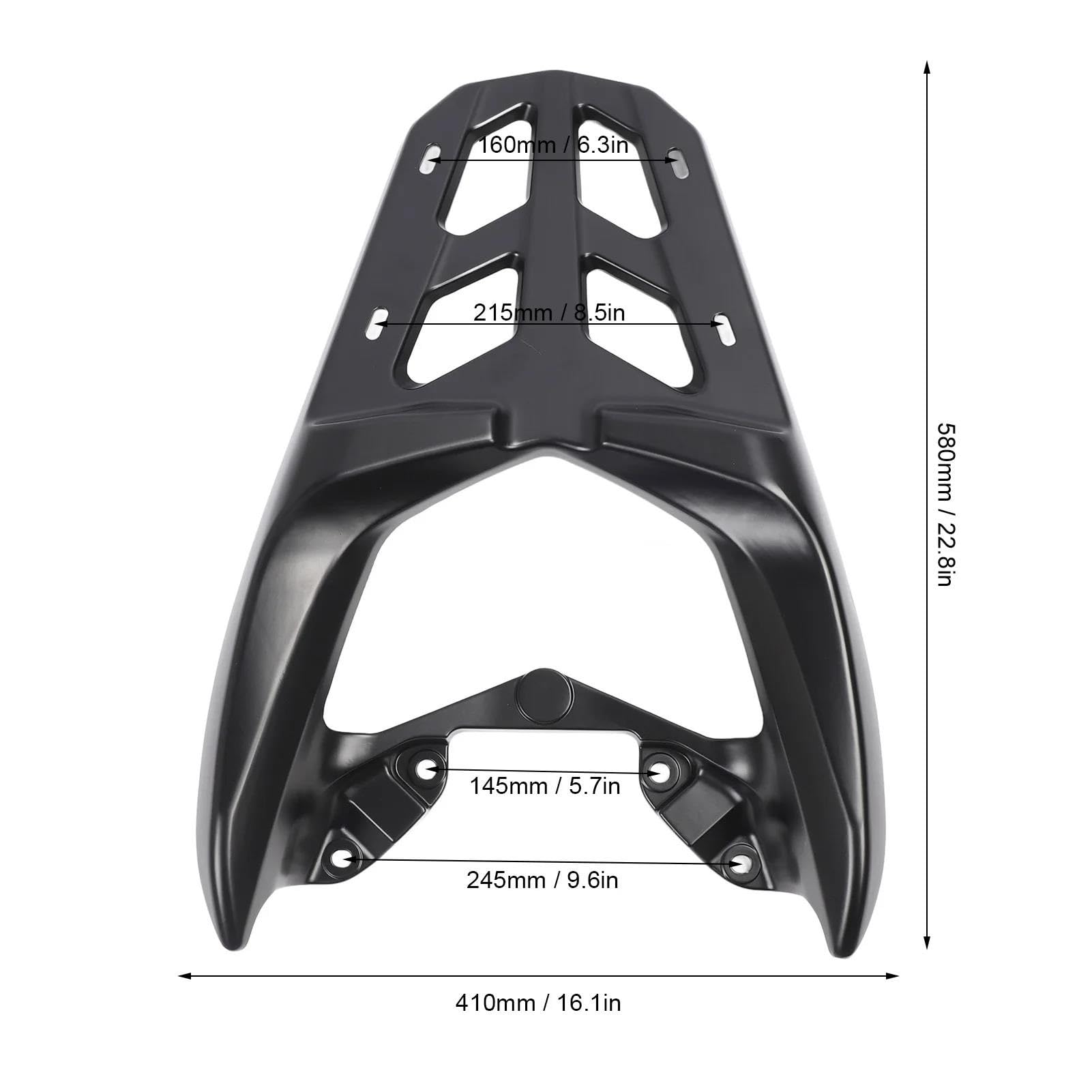 Supporto Carico Portapacchi Posteriore Per Moto Per Yamaha Nmax155 Nmax125 Nmax 125 155 2020-2024 Supporto Di Ricambio Staffa Portapacchi Posteriore Moto