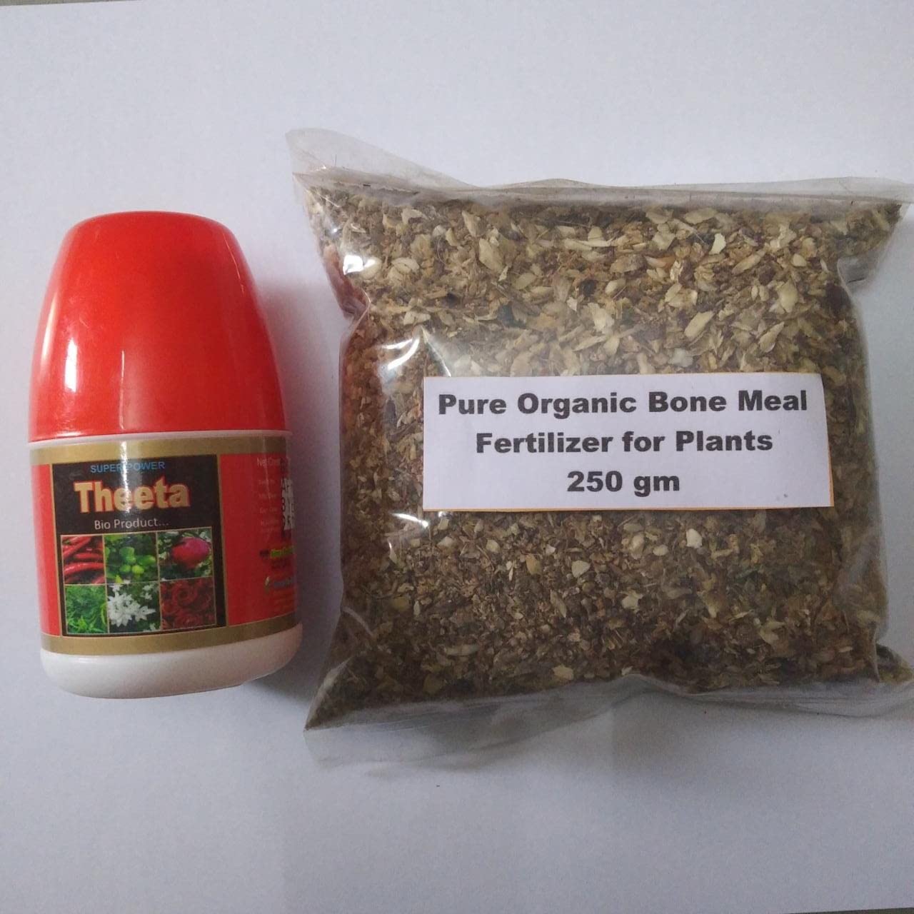 Theeta 50 ml with Organic Bone Meal Fertilizer 250 gm for Plants