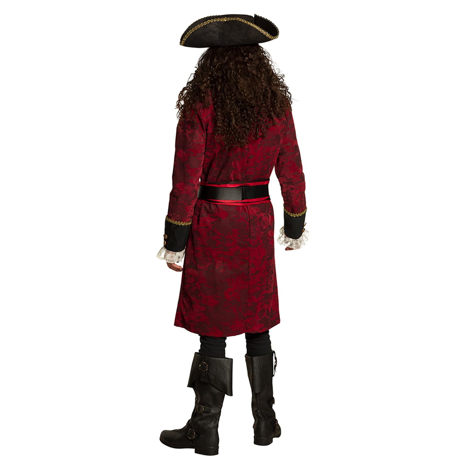 Boland - Costume da pirata Typhoon da uomo | Costume da marinaio a 5 pezzi per Carnevale, Halloween e feste a tema, costume da pirata da uomo