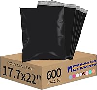 Vista 34 de Metronic - Sobres de polietileno de 10x13, 100 unidades, sobres de envío pequeños blancos autoadhesivos, sobres de correo, bolsas de polietileno