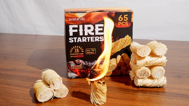 Amazon.com : Shwuevei 65 pcs Fire Starter - Natural Fire Starters