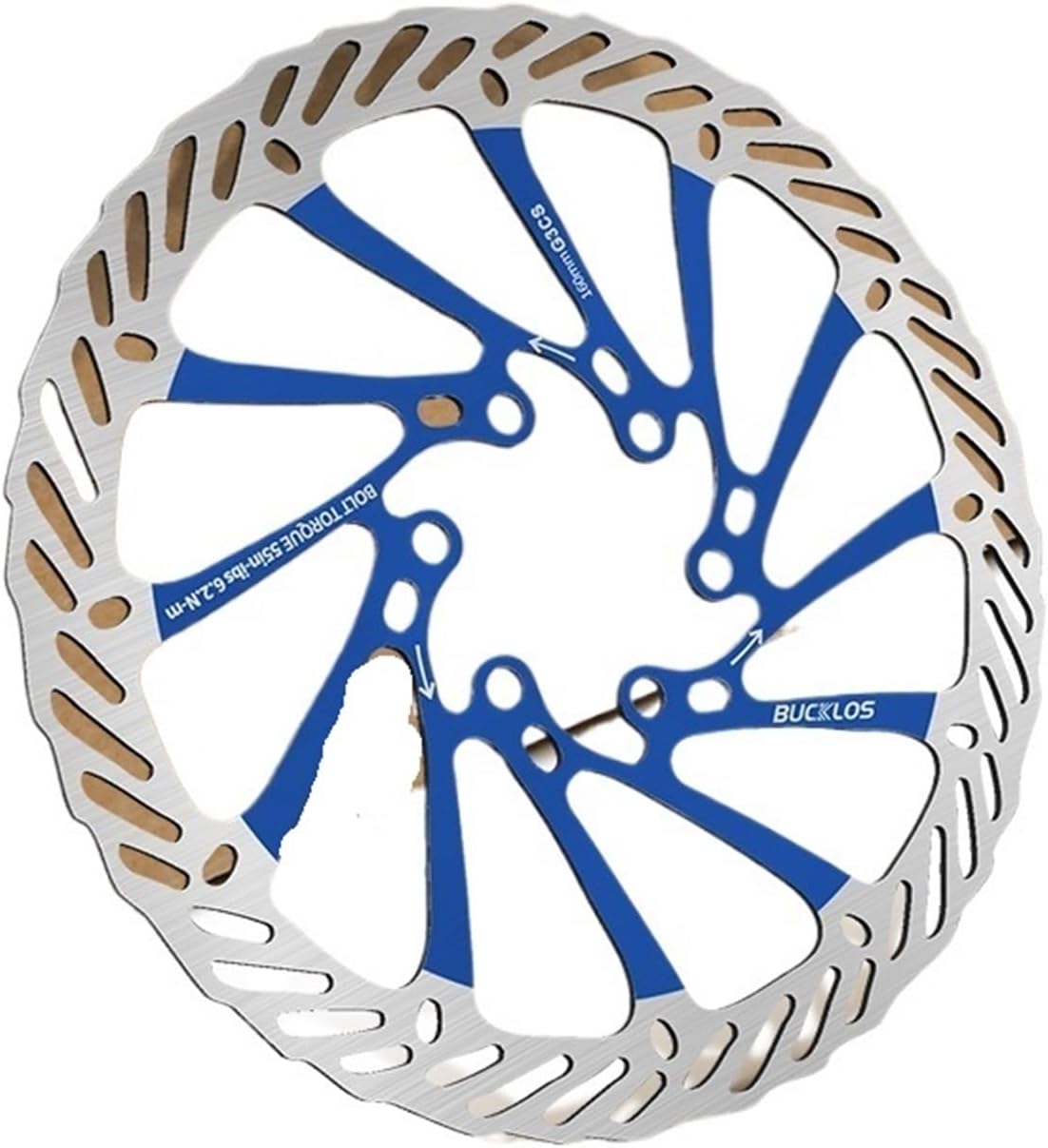 Bicycle Brake Disc 160MM 180MM 203MM G3CS Bike Disc Brake Rotor Stainless Steel Road Mountain Bike Rotor MTB Rotor(Green-180MM)