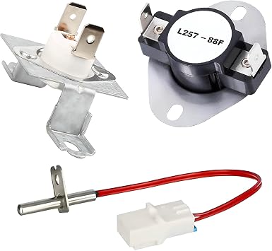 Seentech 6931EL3003D Limit Thermostat & 6323EL2001B Thermistor Replacement & 6931EL3001E Thermostat - Compatible with LG Ken-more Dryers - Replace DLE0332W DLE0442W DLE1310W DLE2101W DLE2140W DLE2240W