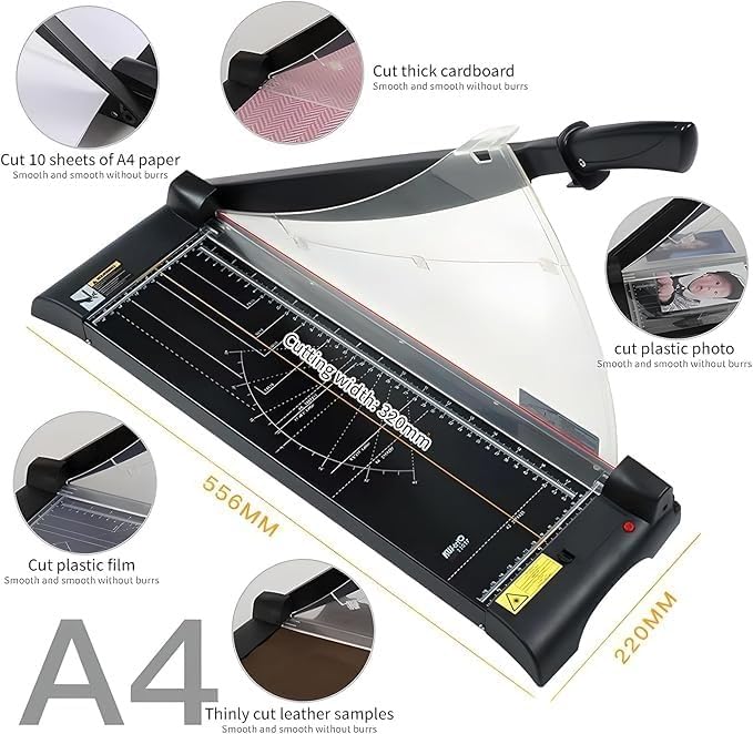 Machine de découpe de papier de bureau pour en finir avec les bords ratés - 3