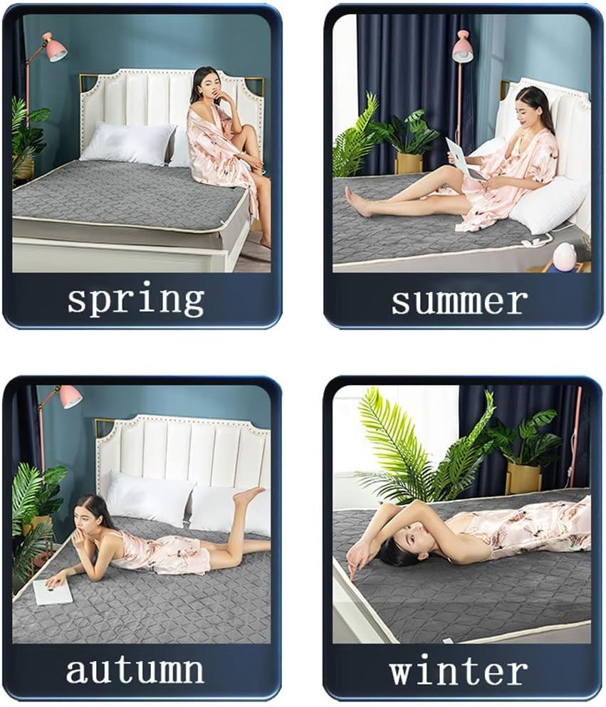 Heat Underbed with Automatic Switch Off, Heating Ceiling, Fast Heating Waterproof, Electric Heating Pillows with 3 Temperature Levels, Heating Pillows Heat Blanket Overheating