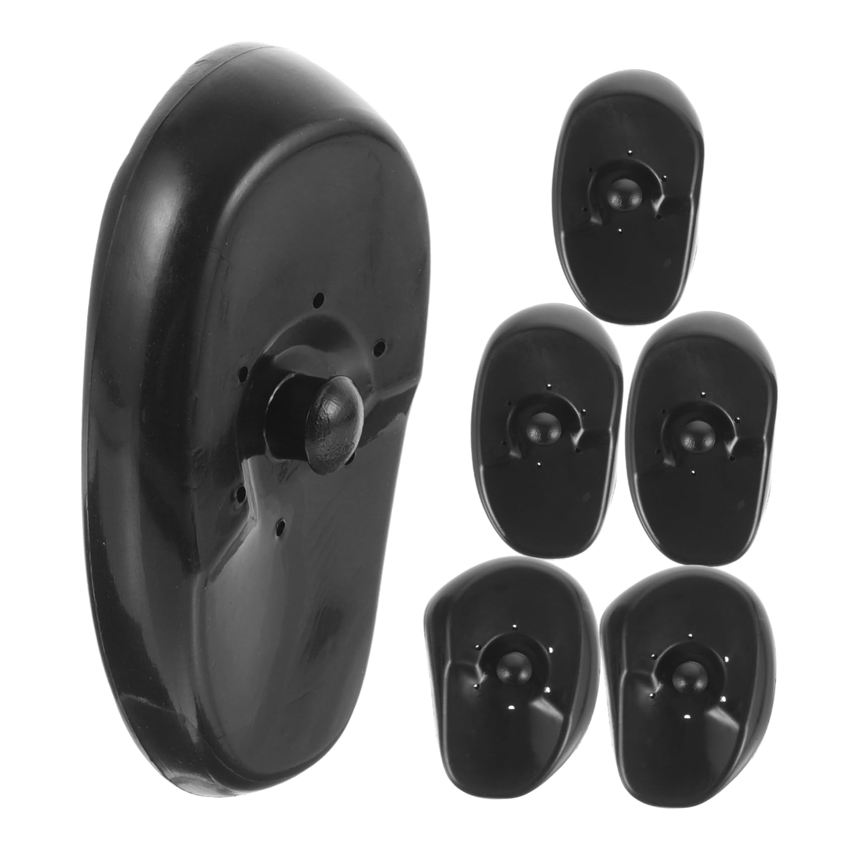 NULYLU Hair Dyeing Accessories Ear Caps for Hair Dye Waterproof Earmuffs Noise Reduction