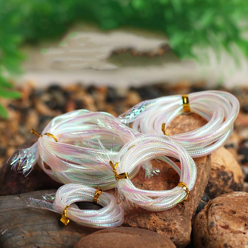 Material trenzado holográfico para moscas de pesca miniatura 7