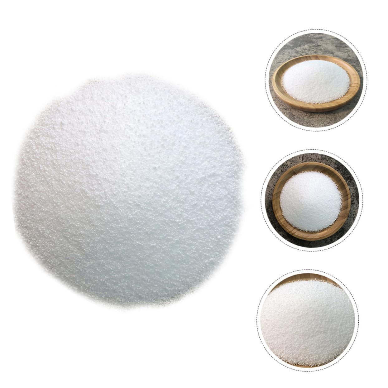 LIFKOME Scaglie di Cera di Palma Bianco per Materiale Fai da Te Candele Profumate, Facile da Usare per Candele Fatto a Mano, Confezione da 1 Sacchetto per Creazioni Artigianali