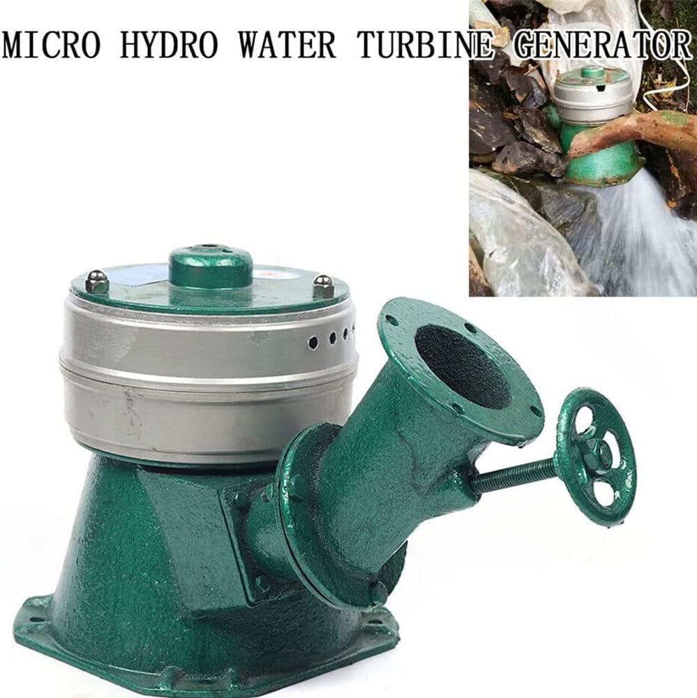 Generador hidroeléctrico de turbina hidroeléctrica de 500 W Generador hidroeléctrico Generador hidroeléctrico con núcleo de Cobre Iluminación para el hogar TV Generador hidroeléctrico