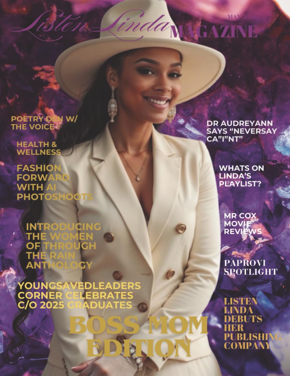 Listen Linda Magazine: Boss Moms Edition      Paperback – June 6, 2025