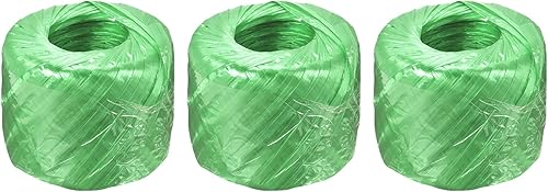MECCANIXITY Cuerda de plástico de nailon de poliéster para el hogar para embalar manualidades de jardinería, 1,476.4 ft de longitud total, color