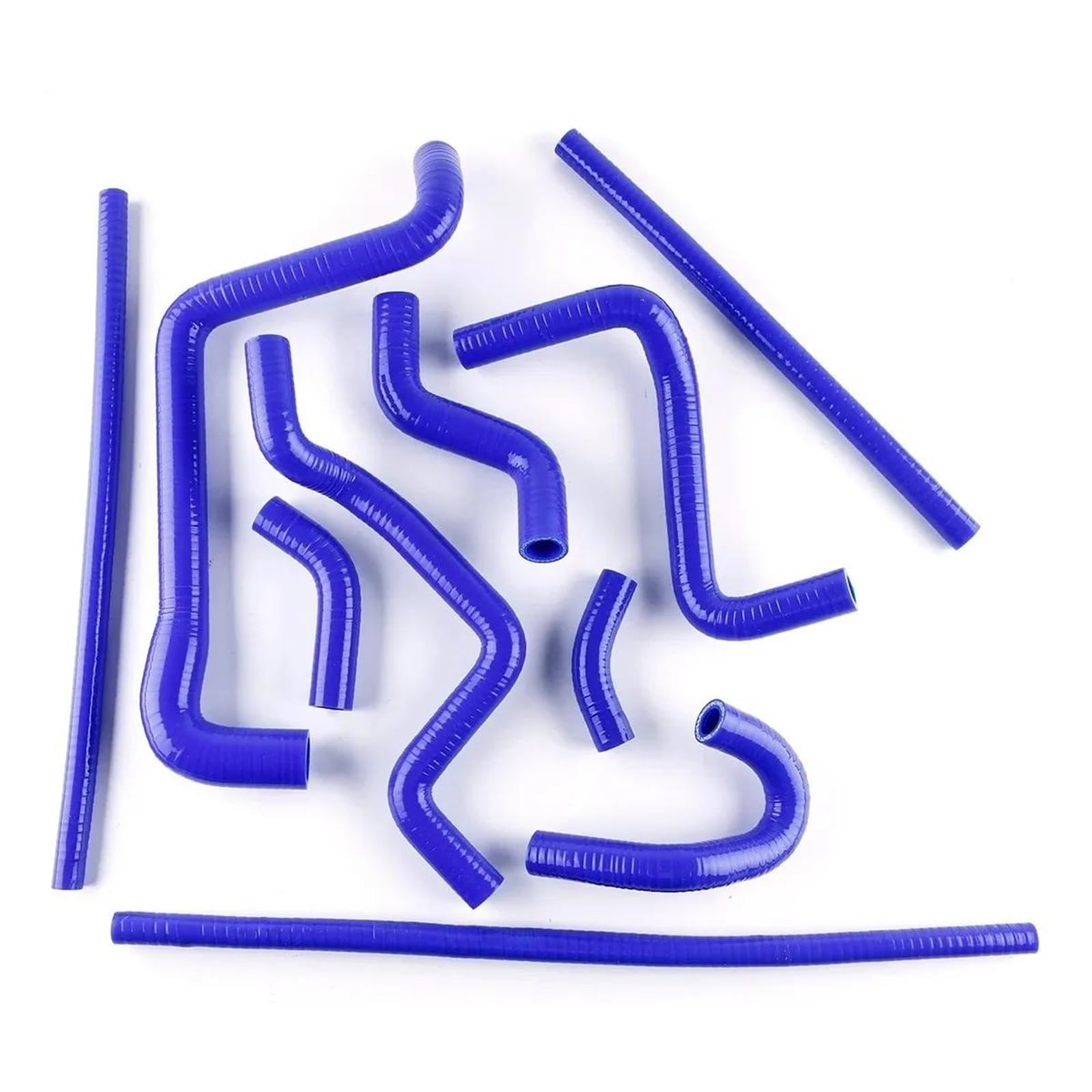Tubo Motore Refrigerante Compatibile con Fiat per Punto GT 1.4 per Turbo GT1 1993 1994 1995 Kit Tubo Flessibile per Radiatore in Silicone Kit Tubo Flessibile per Radiatore Motore(Blue)