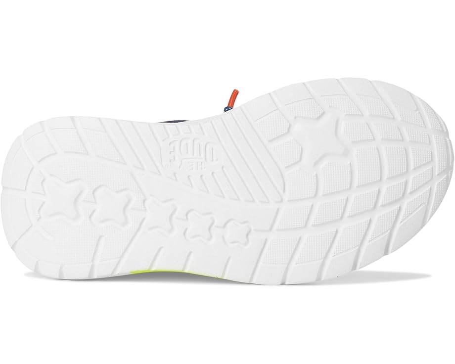 Hey Dude Kids Sirocco Play Sport Stripe (Little Kid/Big Kid) - Bottom View