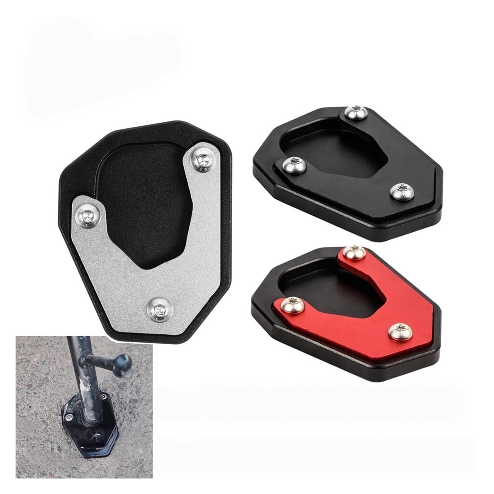 Caballete de aluminio para motocicleta para Voge DSX 900 525 Almohadilla