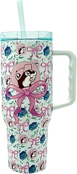 Buc-ees Blossoms & Bows Insulated Tumbler with Handle and Straw, 40 oz 2026