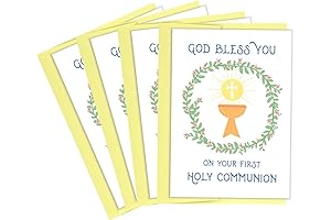 Tiny Expressions First Holy Communion Greeting Cards "For a Special Girl"
