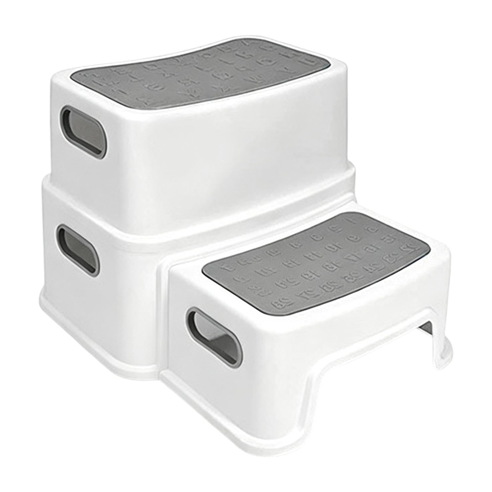 Taburete de baño para caca con revestimiento antideslizante, soporte para posición de sentadillas | Taburete de baño desmontable para niños, adultos, familia, ancianos, ducha, tocador, mesita de noche