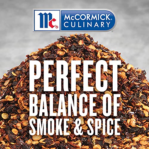Mccormick Culinary Crushed Chipotle Pepper, 16 Oz - One 16 Ounce Container Of Dried Chipotle Pepper Seasoning For A Smoky Sweet Flavor, Perfect For Meats, Sauces, Marinades, Soups And More #TOP2