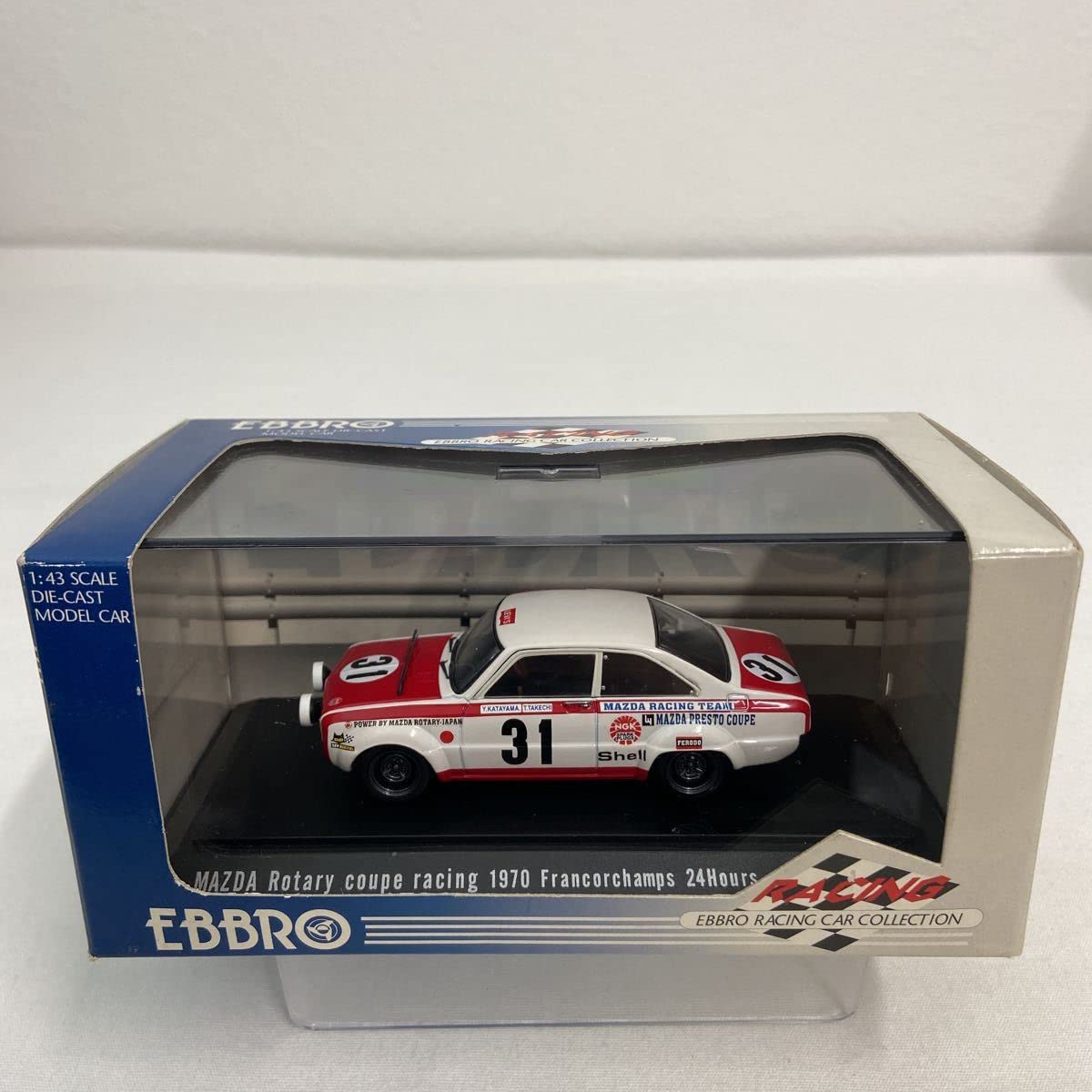Amazon | EBBRO 1/43 MAZDA Rotary Coupe Racing 1970年 #31 24時間