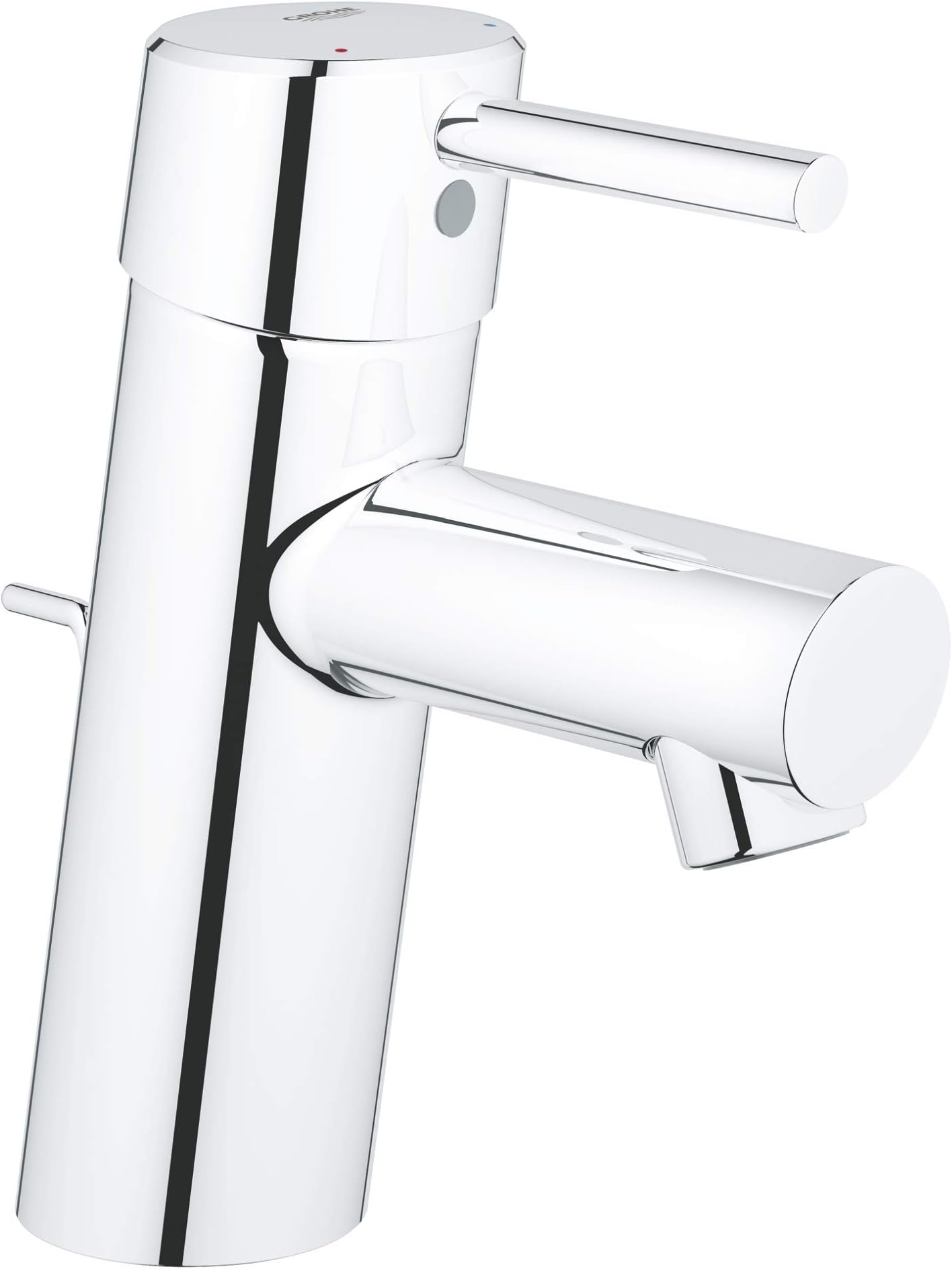 3427000A Concetto, Single Hole Single-Handle Bathroom Faucet, S-Size, 1.2 GPM, Chrome