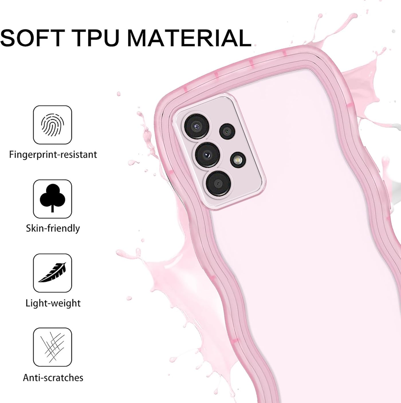 Oppo A74 PanXCase Coque Pour 4G - Étui Silicone Souple Fine Protection Oppo A74