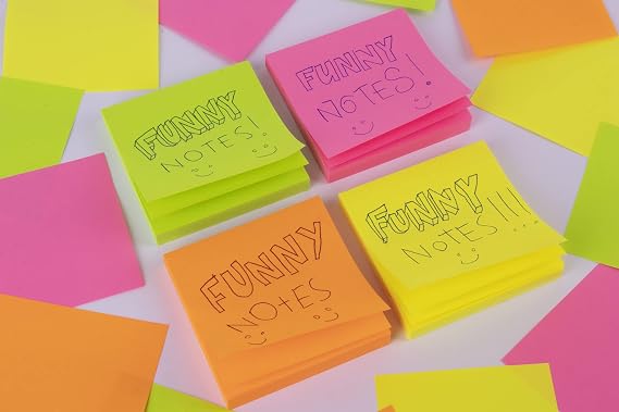 APLI Sticky Notes Block 75 x 75 mm Fluorescent Green