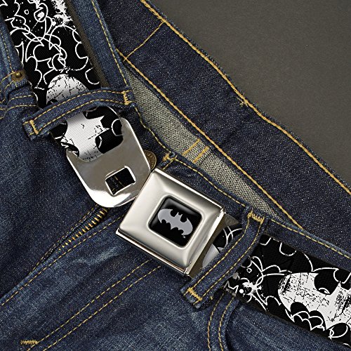 Buckle-Down Sicherheitsgurt Batman Kids - mehrfarbig - 4 cm Breit-61/97 cm Länge