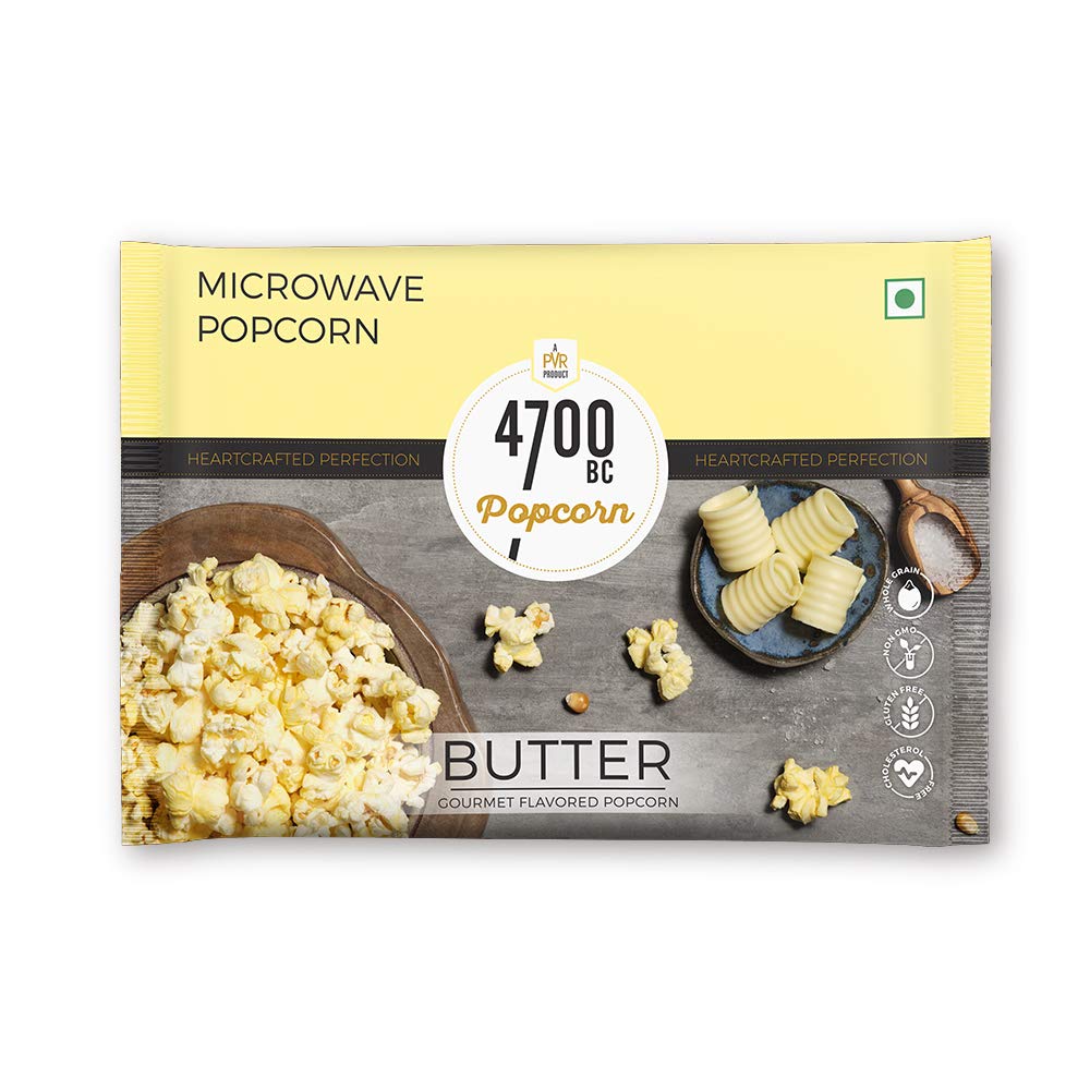 4700BC Microwave Popcorn, Butter, Bag, 85 g Amazon.in Grocery