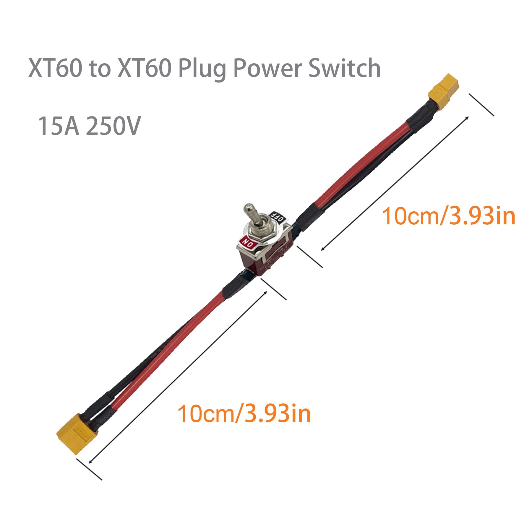 14AWG Electrical Switch ShareGoo RC Power Switch With Deans T Plug ...