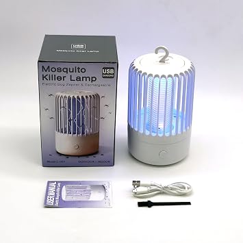 Mosquito Killer Lamp, Bug Zapper Electric UV Light Insect Killer, 360° Powerful Insect Repellent Pest Control Traps for Indoor and Outdoor