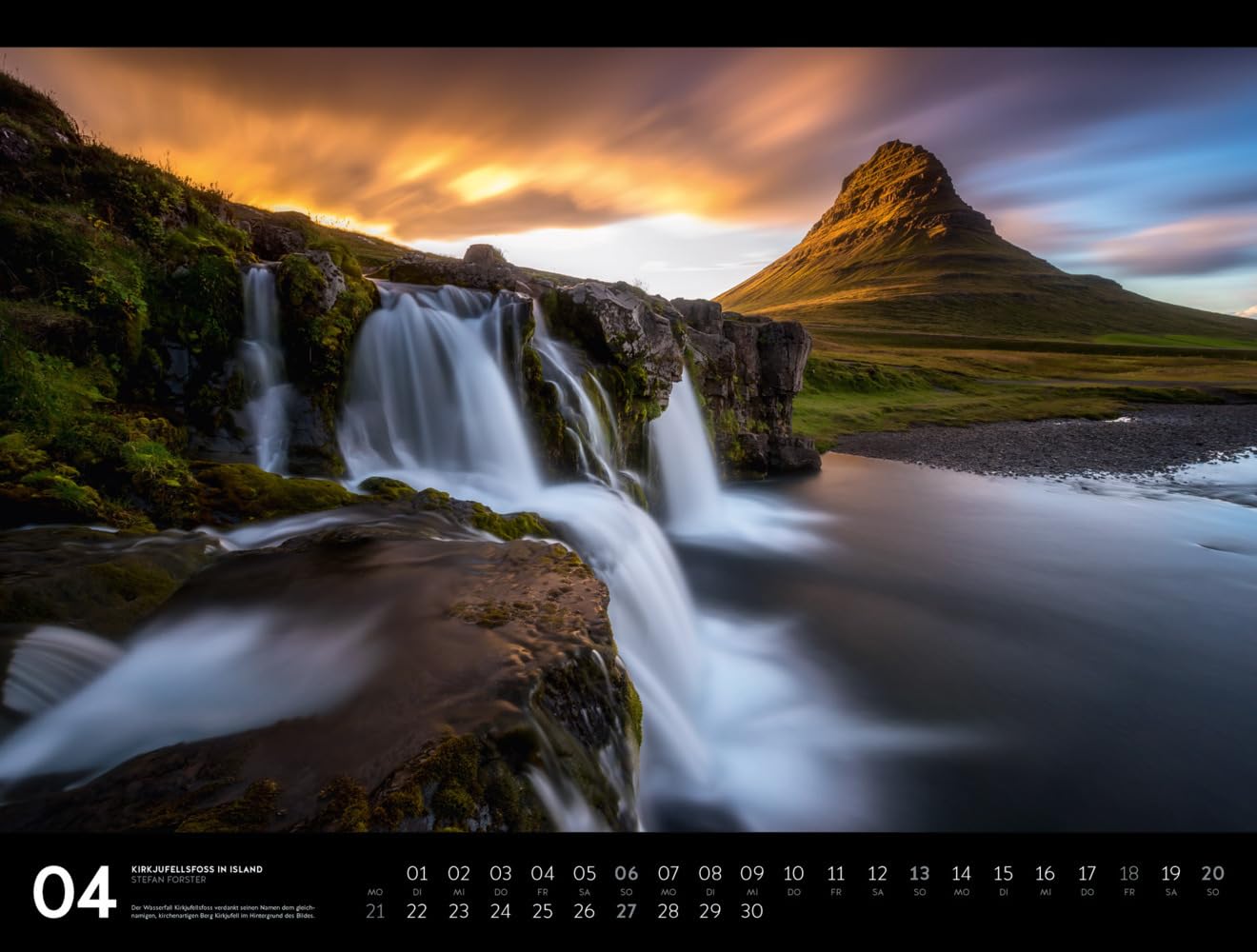 Nordische Welten - Signature Kalender 2025 - Hochwertiger Skandinavien-Kalender im großen Querformat (66x50 cm), Island, Färöer, Grönland, Norwegen
