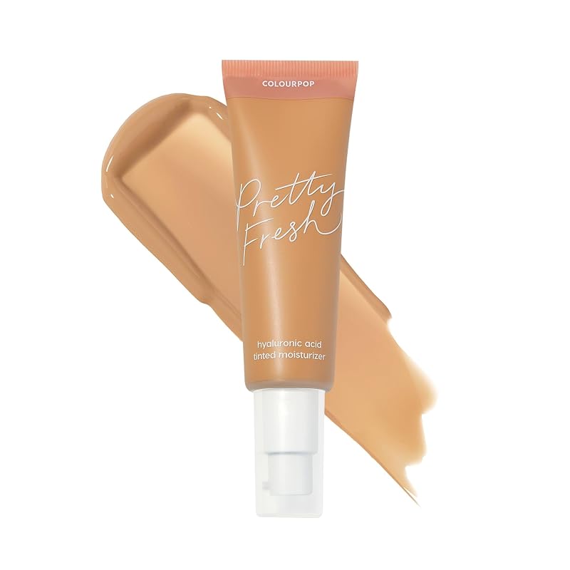 Hidratante com cor ColourPop Pretty Fresh, cobertura leve, Medium 12W, 41 g