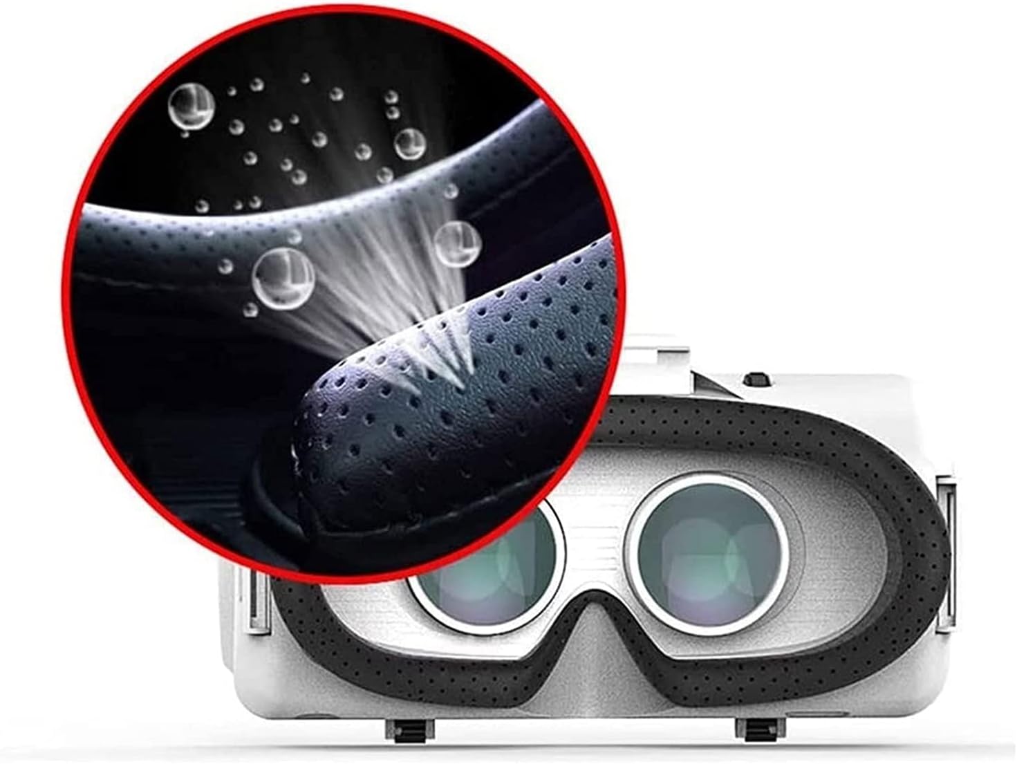 VR Het with Controller Adjustable 3D VR Glasses Virtual Reality Het HD Blu-ray Eye Protected Support 4.7~6 Inch