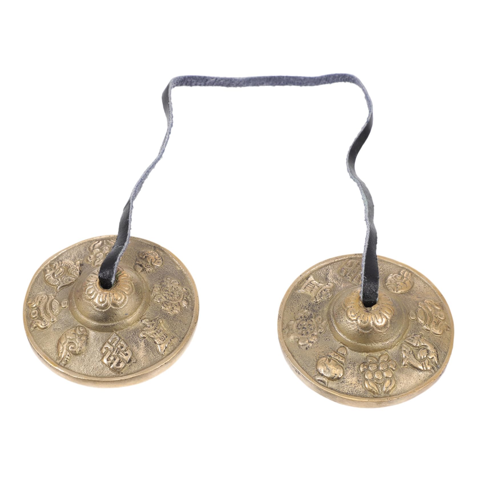 CIMAXIC Meditation Chimes Bells Yoga Cymbal Bell Small Size Lightweight Design for Meditation Practice