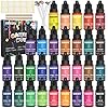 Kerzenwachs Farbe Set – 30 Farben Flüssiger Kerzenwachs Farbstoff für Die Kerzenherstellung, Hochkonzentrierter…