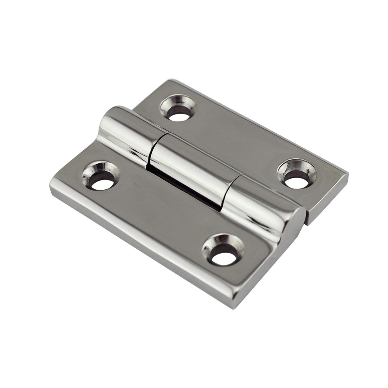 Charnière sangle rectangle inox pour remplacer l'accastillage rouillé de cabine et pont