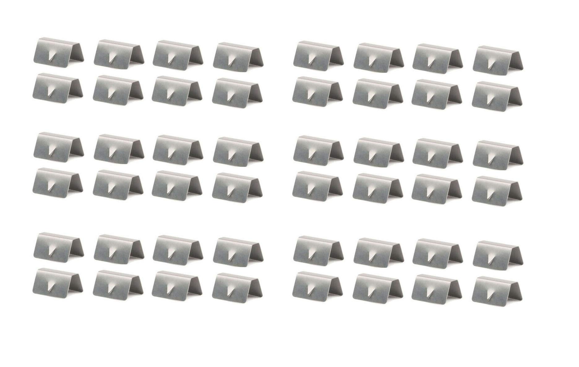 15 Clips Déflecteurs D'Air Inox - Fixation Universelle Pour Heko G3 SNED