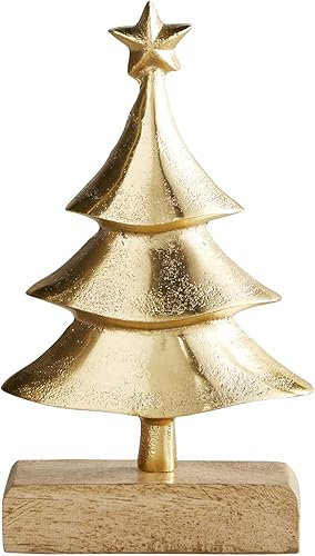 Miniatura 5 de 47th & Main Decoración de mesa navideña, mediano, estrella plateada