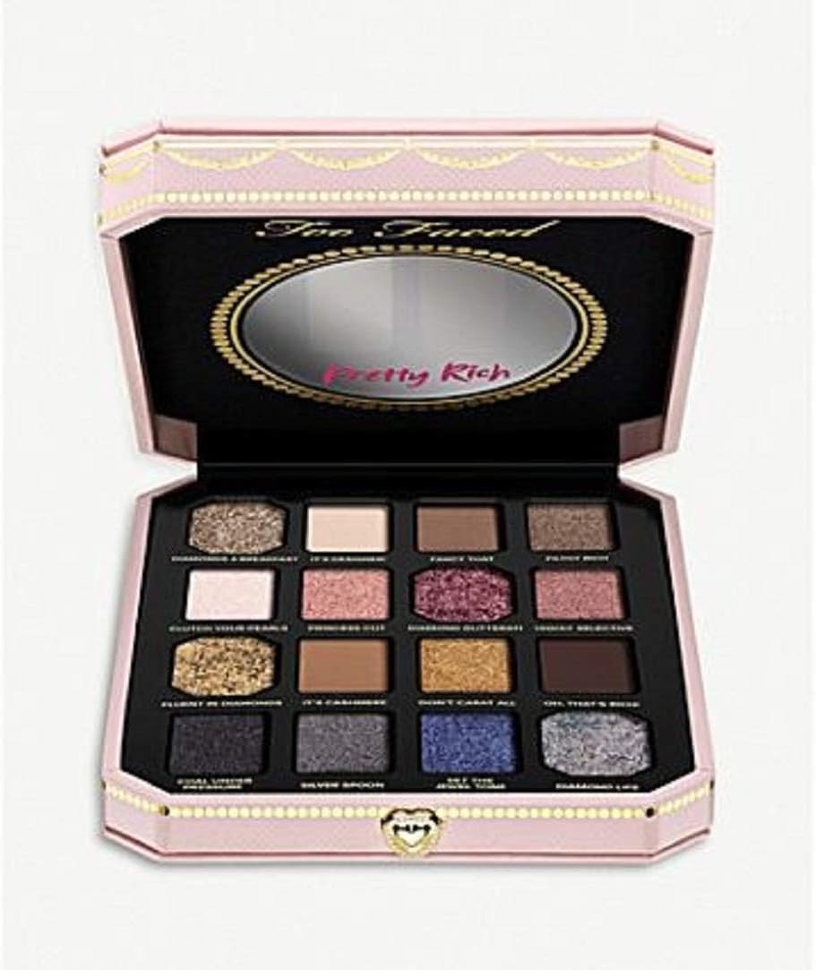 Exclusive New TOO FACED Pretty Rich Diamond Light Eye Shadow Palette
