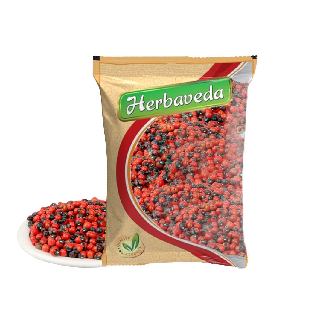 Herbaveda- Chirmati Lal 500g | Lal Ratti | Lal beej | Abrus Precatorius | Jequerity Seeds | Lal gunja | Red chirmati (B09RRT9GHX) Amazon Price History, Amazon Price Tracker