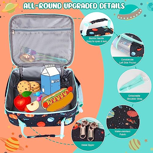 Homtibrm Insulated Lunch Bag, Kids Lunch Cool Bag with Adjustable Strap - Image 4