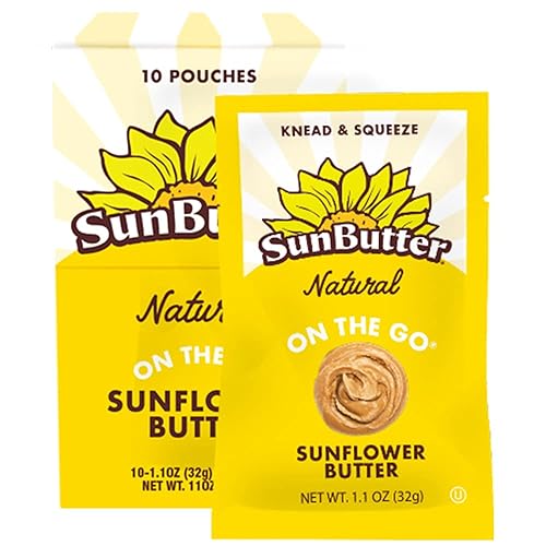 SunButter Mantequilla de girasol natural 1.1 oz - 30 unidades, 30 unidades (paquete de 30)