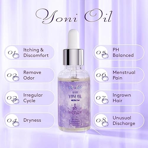 Miniatura 2 de Juego de lavado femenino y aceite Yoni y jabón Yoni para mujer, lavado Yoni para equilibrio vaginal de pH elimina el olor, hidratación de 1 onza