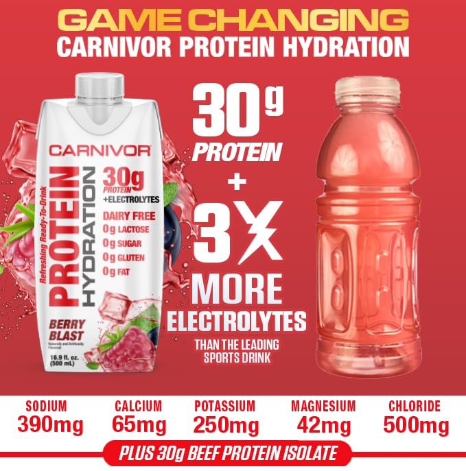 MuscleMeds Carnivor Hydration RTD 30g Proteína 16.9 Fl Oz miniatura 5
